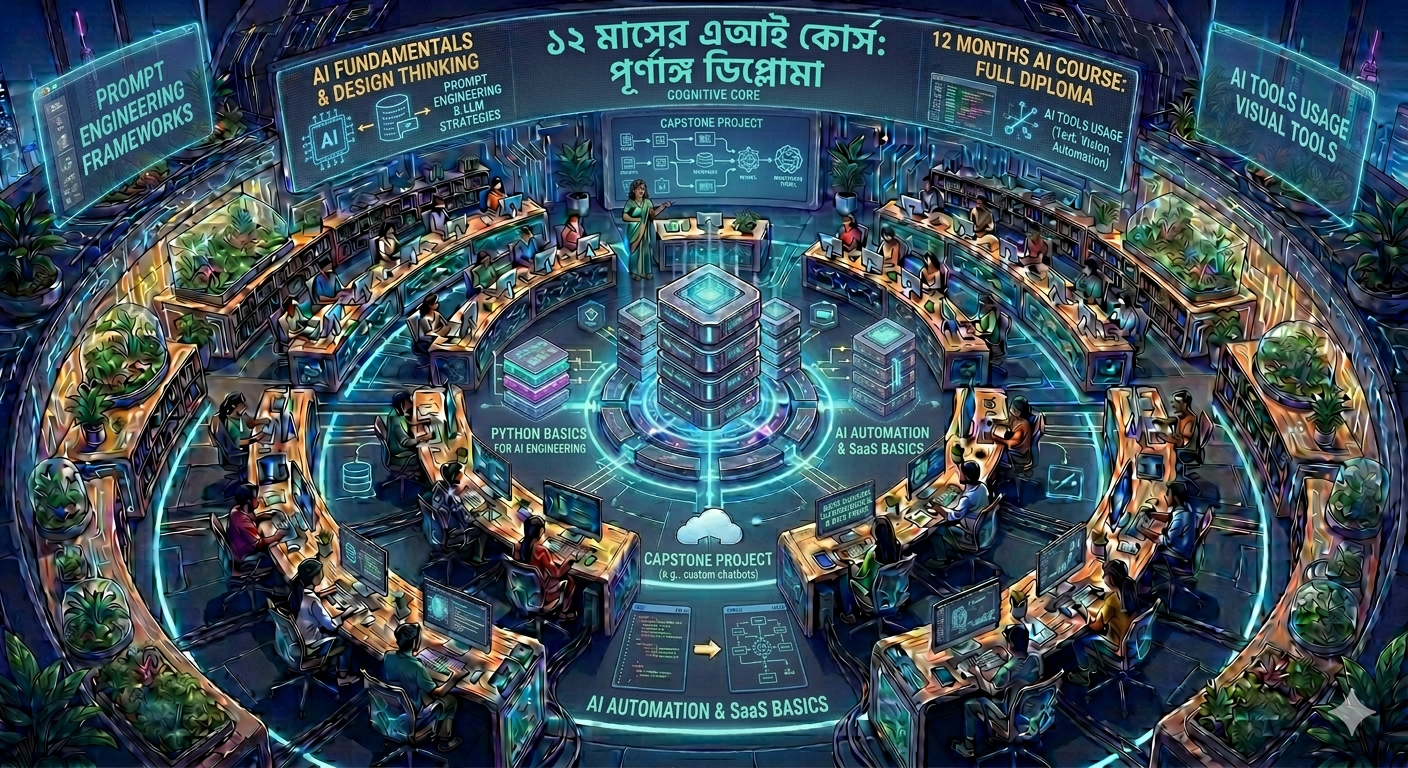 12-Month Master Diploma in AI & Intelligent Automation