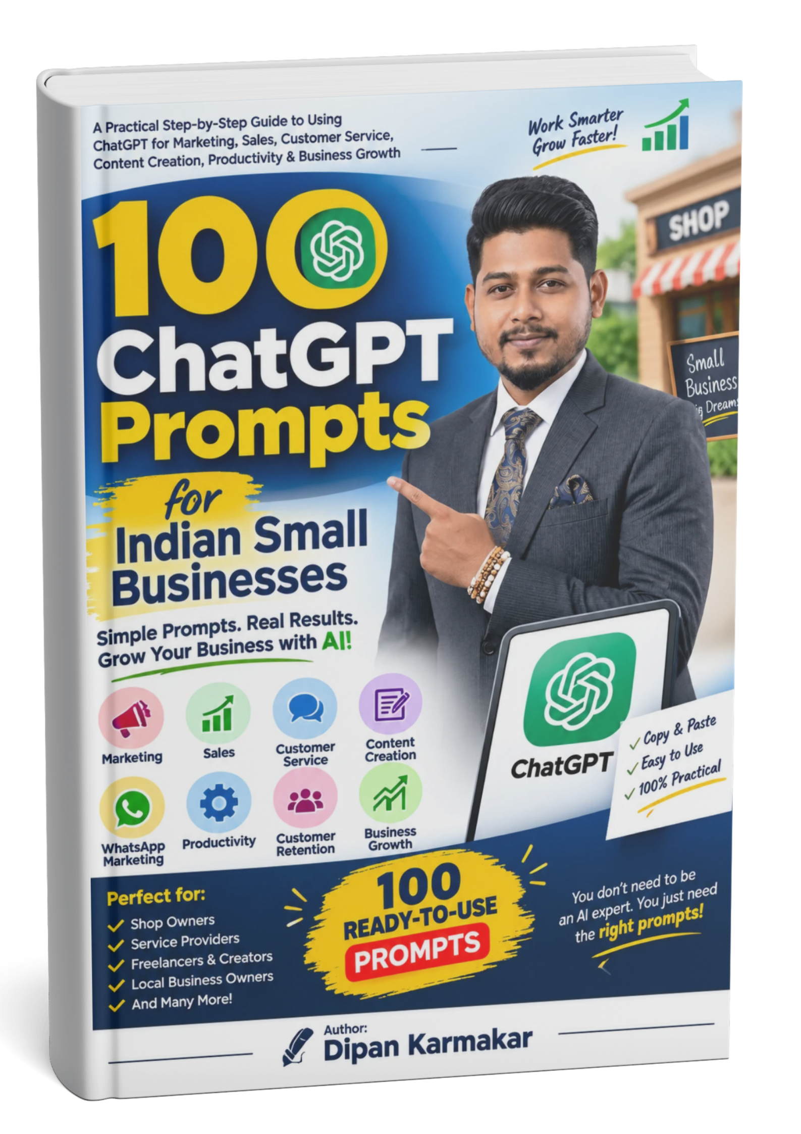 100 ChatGPT Prompts for Indian Small Businesses | eBook